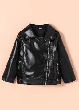 Shop Online Boys Black Full-Sleeve Solid Jacket at ₹1480