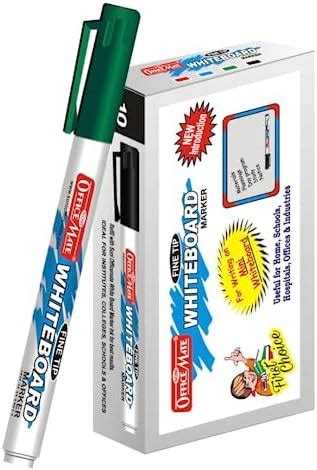 Cello Whitemate Whiteboard Markers | Set Of 4 Markers | 4 Assorted Ink ...
