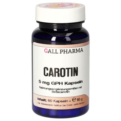 Carotin 5 mg GPH Kapseln [3842171]-Gall-Pharma GmbH-Online-Shop