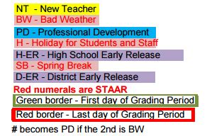 Lake Travis High School - School District Instructional Calendar - Lake ...