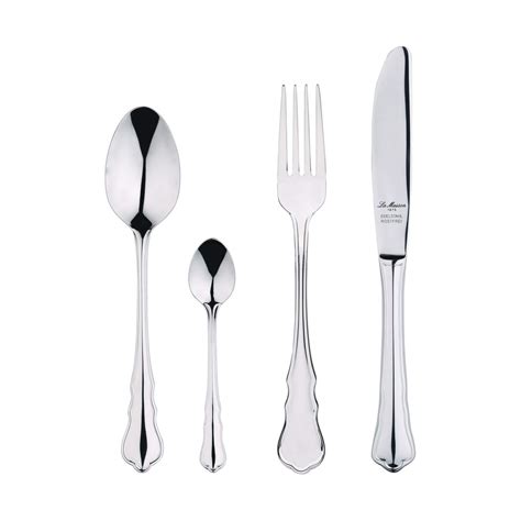 Bergner Bangle 24 Pcs Stainless Steel Cutlery Set (Contains: 6 Table ...