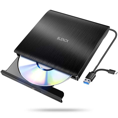 [2023 Innovation Model] External DVD Drive, Ultra Quiet, CD DVD Drive ...