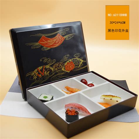 日式商务套餐便当盒 密胺仿瓷耐高温五分格微波炉快餐盒送餐饭盒-阿里巴巴