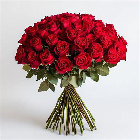 Buy GlobalRose Fresh Cut Red Roses - 100 Roses Fresh Flowers Bouquet ...