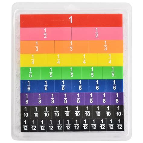 Magnetic Fraction Tiles Magnet Set