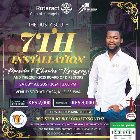 Rotaract Club of Kitengela 7th Installation , Sochati casa , Nairobi, 3 ...