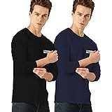 Buy London Hills Printed Men Round Neck Full Sleeve T-Shirt at Amazon.in