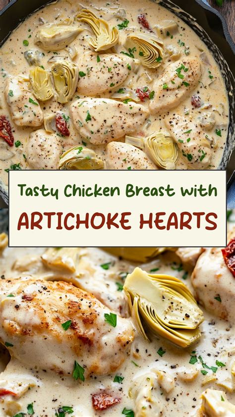 Tasty Chicken Breast with Artichoke Hearts | Recipe | Chicken dishes ...