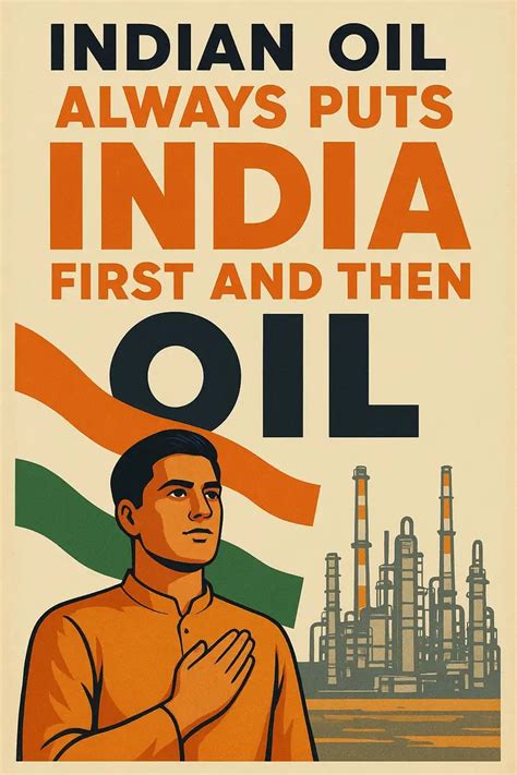 Indian Oil always puts India first and then Oil