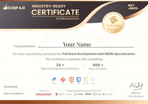 Get Certified for Every Skill You Learn at Academy | NxtWave
