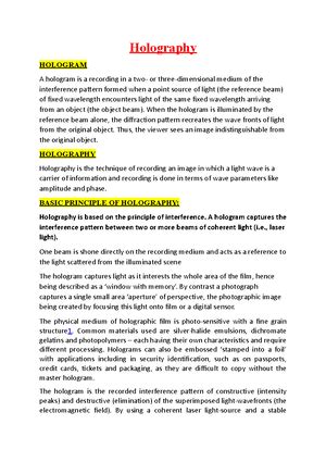 Lasers- Engineering Physics- Lecture Notes- Module I - Lasers ...