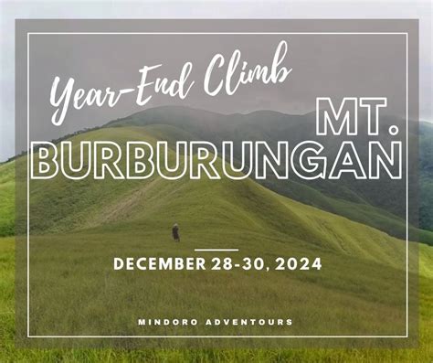 MT. BURBURUNGAN YEAR-END CLIMB, Abra De Ilog Occ. Mindoro, Puerto ...