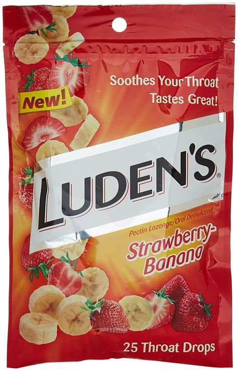 Amazon.com : New Ludens Blue Raspberry Cough Drops, Single Pack : Beauty