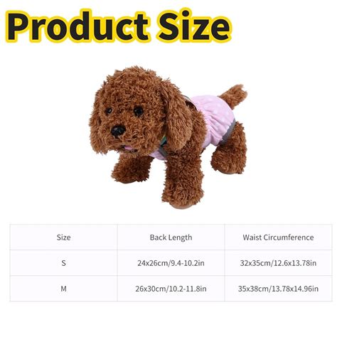 Washable Female Dog Sanitary Panties Reusable Washable Female Dog ...