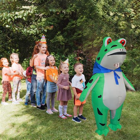 Snapklik.com : Inflatable Frog Costume For Kids Halloween Cute Animal ...