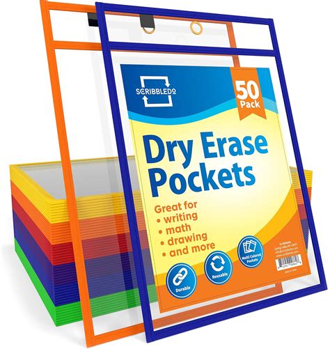 Clipco Dry Erase Pocket Sleeves at Tara Brothers blog