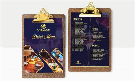 Entry #5 by singhagzone227 for 4 Page Vintage 3D Menu Design Needed ...