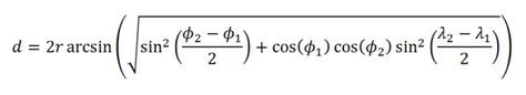 How to Compute Distances Using Haversine Formula Manually 的图像结果