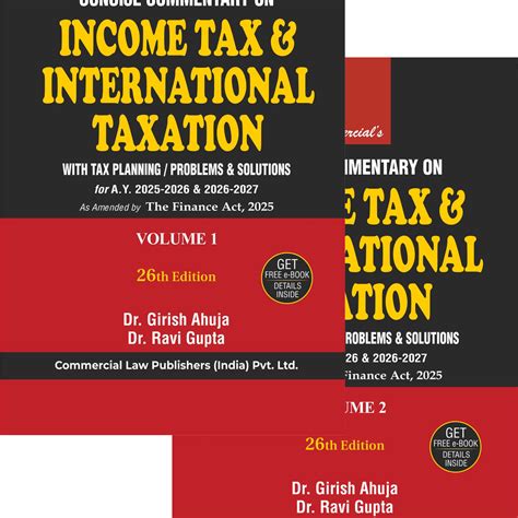 Concise Commentary on Income Tax & International Taxation (With Tax ...