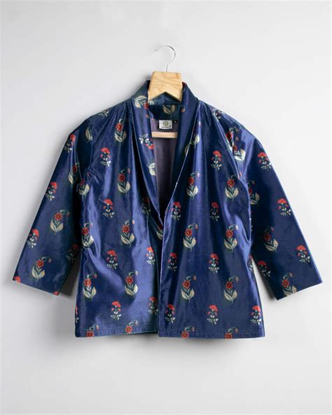 Floral Printed Premium Velvet Jacket – Fabcurate