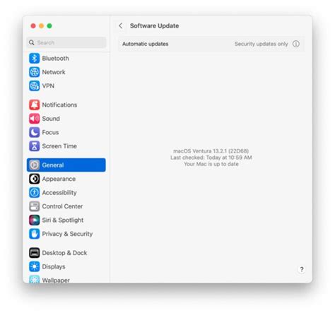 Check for Software Updates 的图像结果