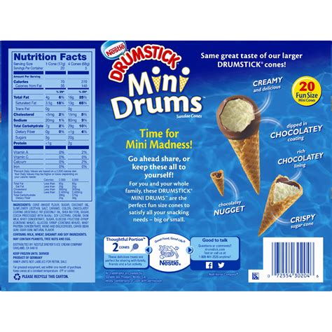 Drumstick Ice Cream Nutrition | Besto Blog