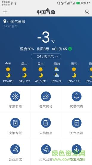 中国气象app官方下载-中国气象手机最新版下载v3.8.8 安卓版-绿色资源网