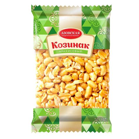 Купить Козинак арахисовый Азовская КФ, 170 гр. — по низким ценам с ...