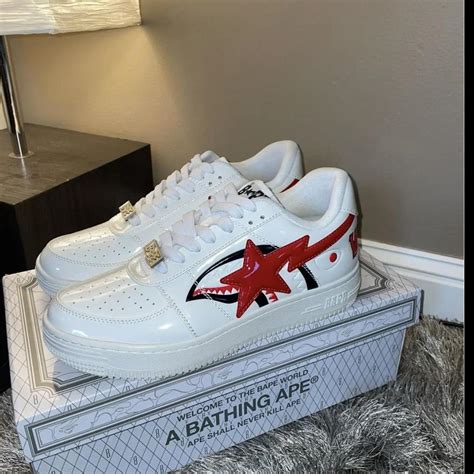 White shark Bapestas Limited stock Collection from... - Depop