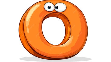 Letter O Cartoon