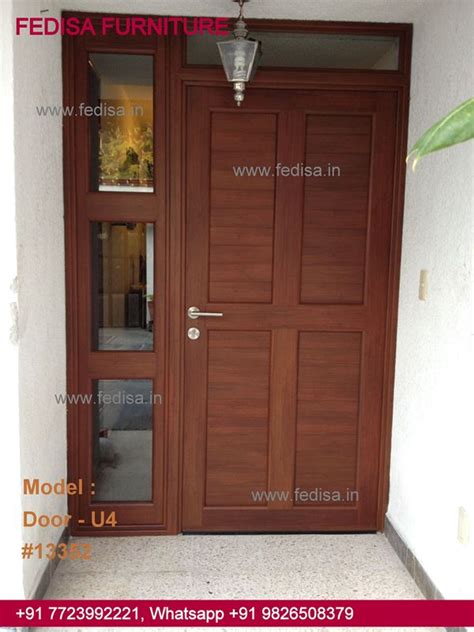 Teak Wood Main Door Designs For Houses, Main Gate Double Door Design ...