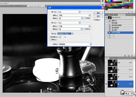 用Adobe Photoshop计算命令合成机械头像_软件学园_科技时代_新浪网