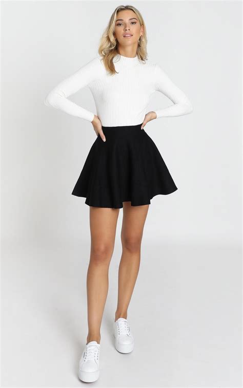 What To Wear With A Plain Black Skirt at Brent Vangundy blog