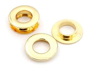 CRAFTMEmore Metal Push Snap Together Grommet Flat Surface Snap Rings ...