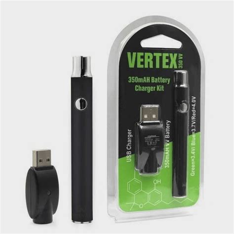 Vertex 350MAH Battery Charger Kit – Vape Cabin