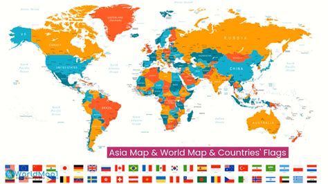 Explore Asia Countries Map