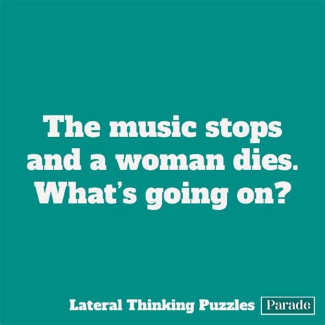50 Lateral Thinking Puzzles (with Answers) - Parade: Entertainment ...