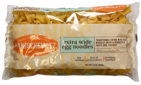 Manischewitz Extra Wide Egg Noodles - Kayco