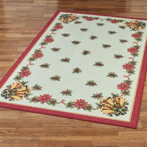 Christmas Bells Holiday Area Rugs