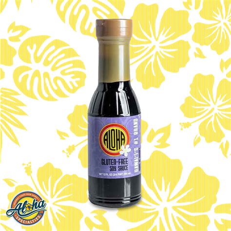 Aloha Shoyu Gluten-Free Soy Sauce 12oz Bottle – Aloha Specialties
