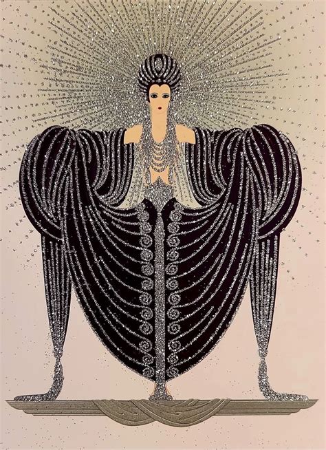 Pin by Клеопатра Джонс 𖢻꧂ on Dibujos | Art deco illustration, Erte art ...