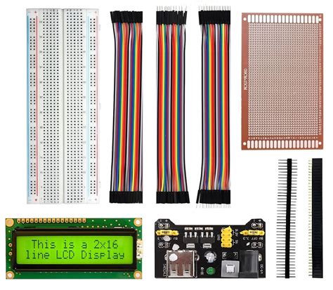 OLatus OLBB001 Breadboard Kit for Electronics Circuit Prototyping (830 ...