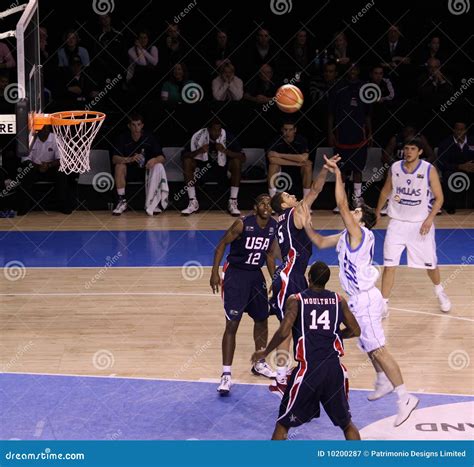Basketball Player Rebounding Editorial Photography - Image of ...