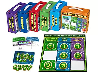 Grab & Play Reading Games - Gr. 1-2 - Complete Set at Lakeshore Learning