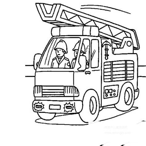 119消防简笔画,119消防的简笔画画法_人物简笔画