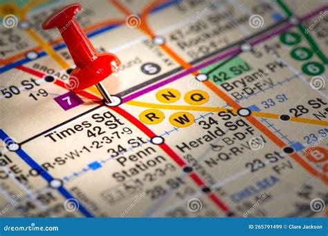 Times Square New York City Map
