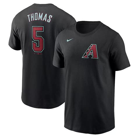 Nike Alek Thomas Arizona Diamondbacks 2024 Fuse Name Number T-Shirt ...