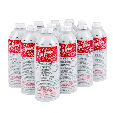 Sea Foam SF-16-12PK Motor Treatment Multi-Use, 16 Ounce, Pack of 12, 16 ...