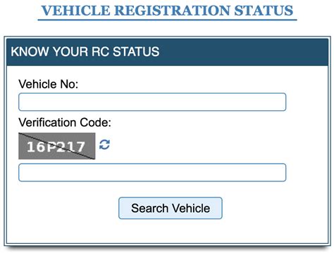 Vehicle Registration Information | सारथी.भारत