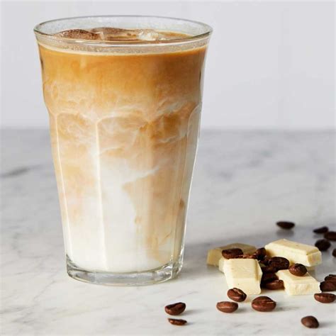 White Chocolate Iced Latte - Creamy and Delicious Iced Coffee Drink